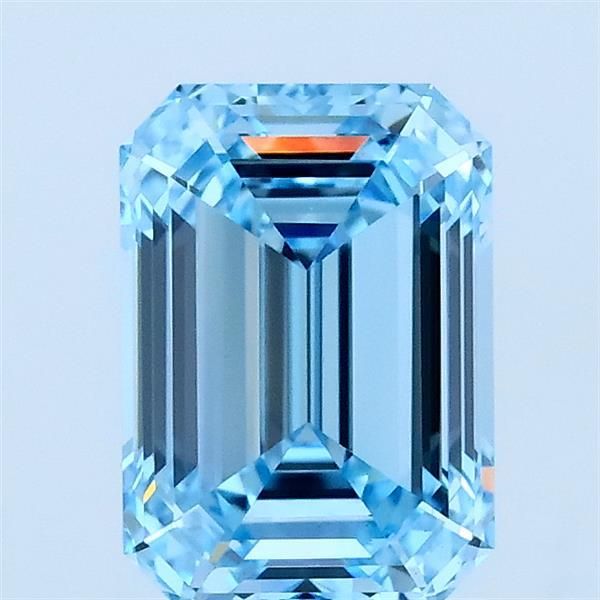 1.55 CT Fancy Vivid Blue EMERALD