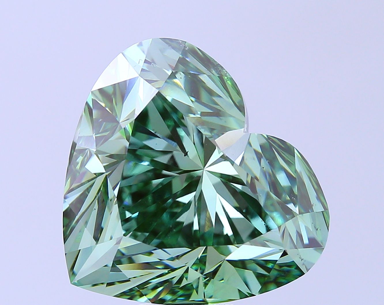 20.05 ct. heart Lab Grown Diamond front image