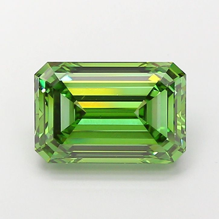 5.05 ct. emerald Lab Grown Diamond front image
