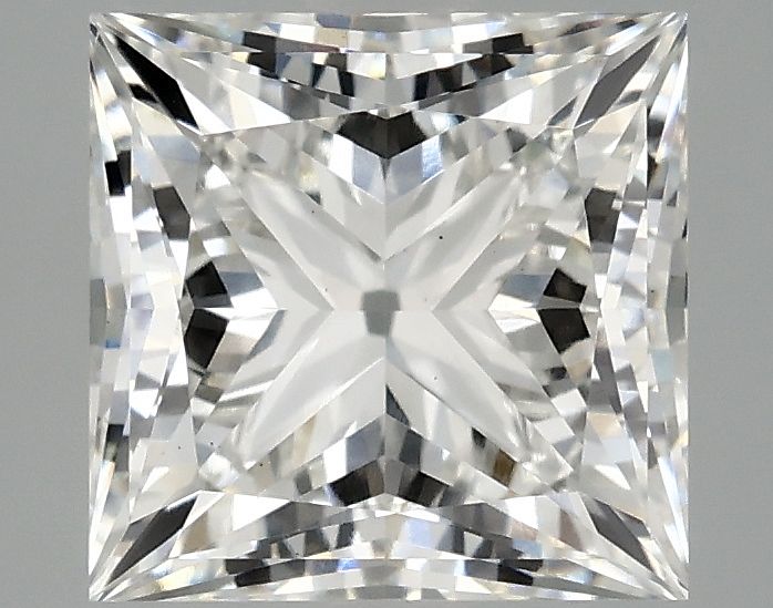 3.02 ct. princess Lab Grown Diamond front image
