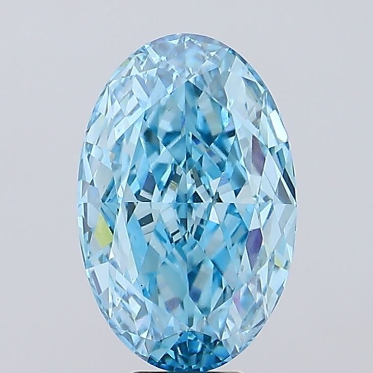 10.14 ct. oval Lab Grown Diamond front image