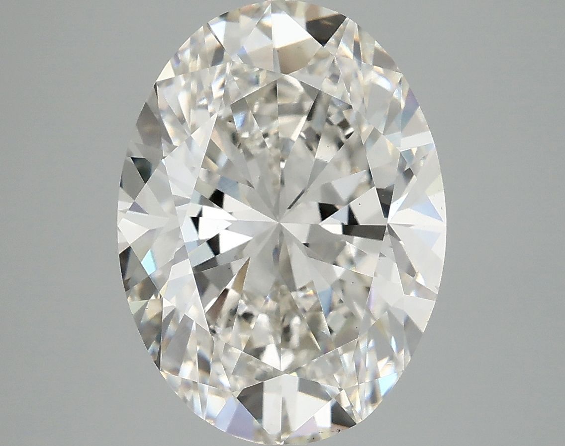 5.09 ct. oval Lab Grown Diamond front image
