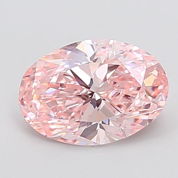 2.01 CT Fancy Vivid Pink OVAL