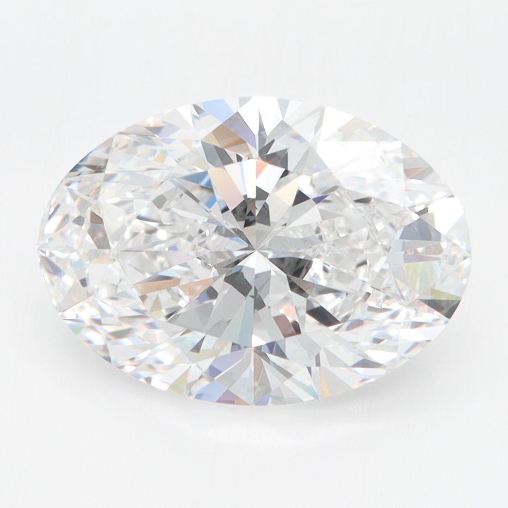 3.10 ct. oval Lab Grown Diamond front image