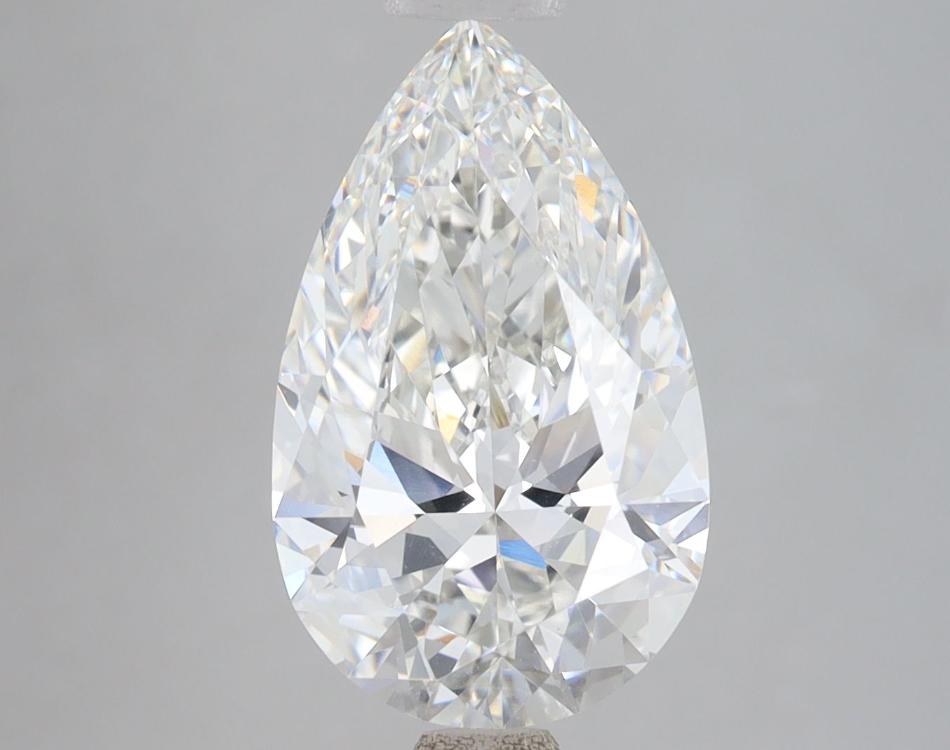 3.65 ct. pear Lab Grown Diamond front image