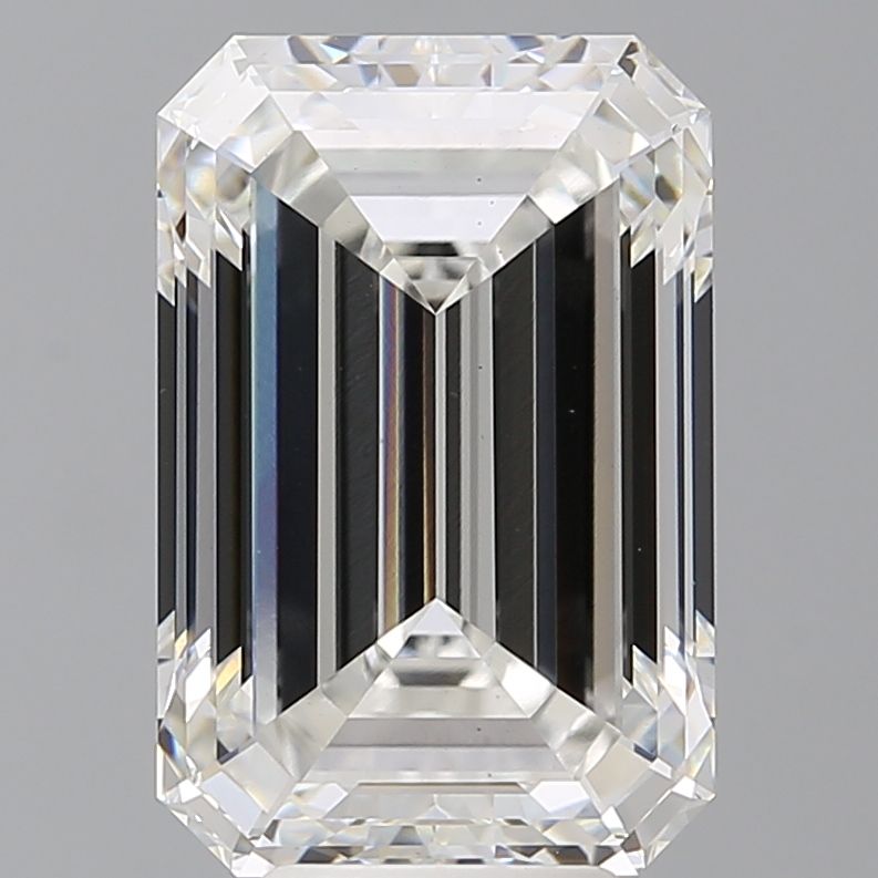 7.07 ct. emerald Lab Grown Diamond front image