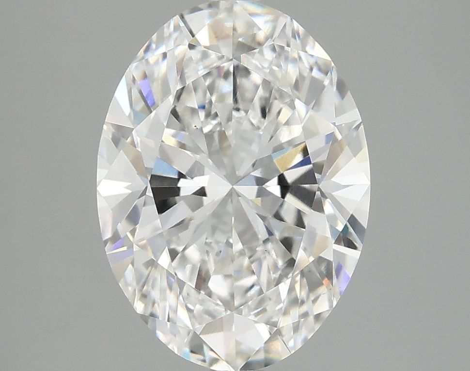 3.10 ct. oval Lab Grown Diamond front image