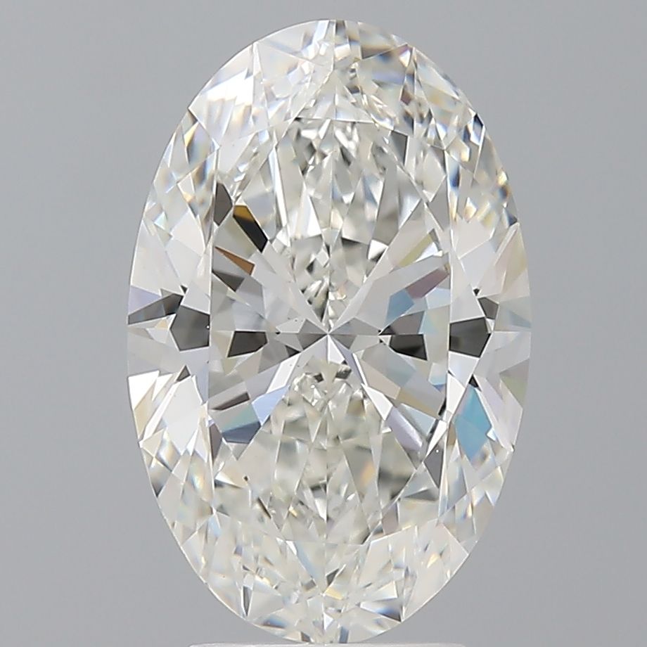 4.02 ct. oval Lab Grown Diamond front image