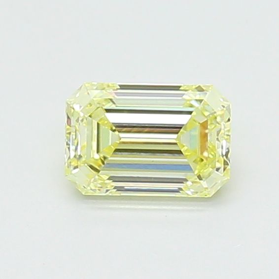 1.1 CT Fancy Light Yellow EMERALD