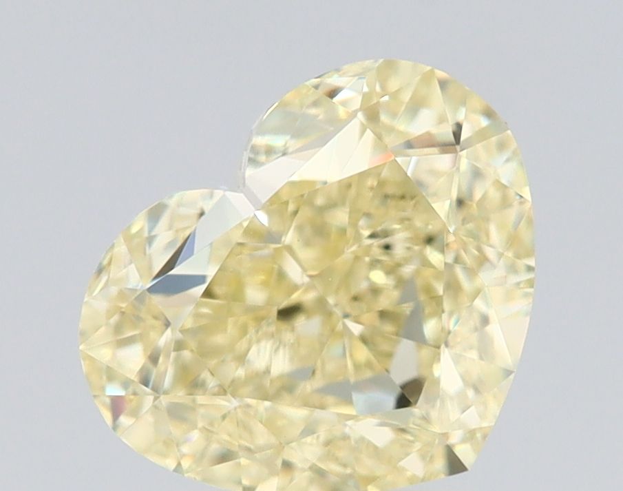 Diament 2.01 ct Fancy Light Yellow/VVS2