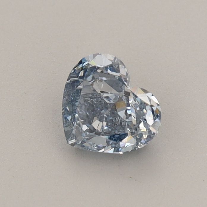 0.45 CT Fancy Vivid Blue HEART