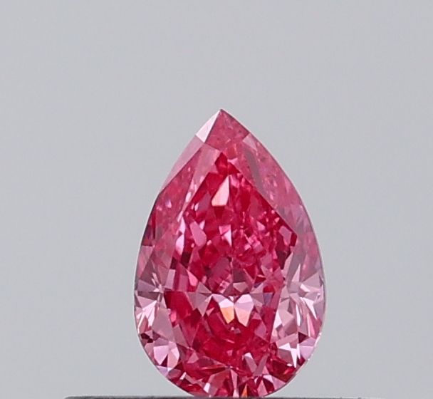 0.28 CT Fancy Vivid Pink PEAR