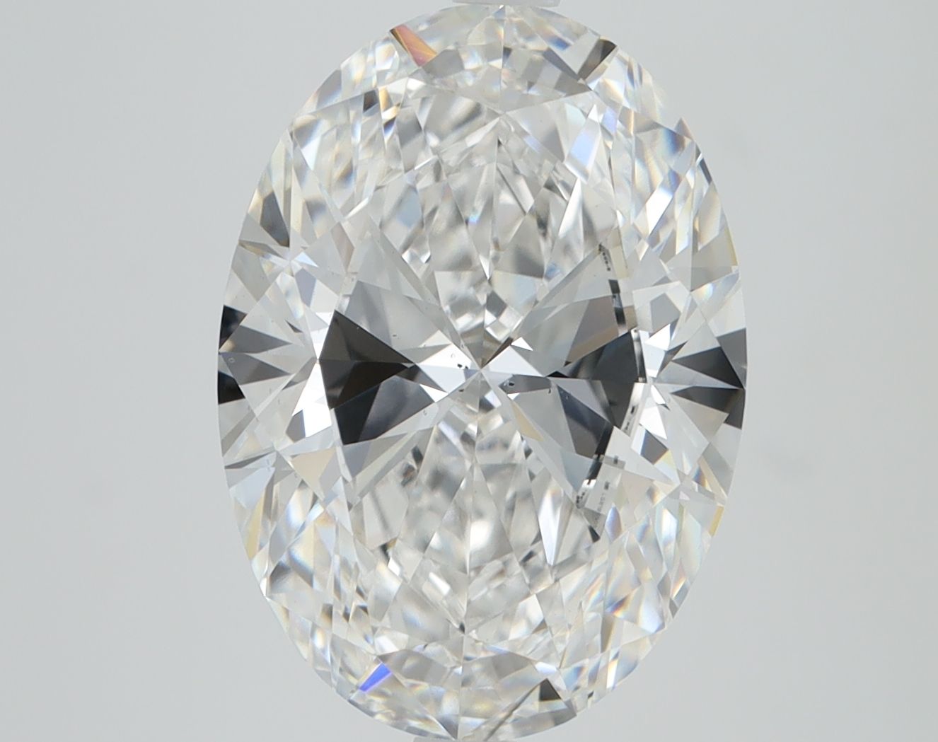 5.01 ct. oval Lab Grown Diamond front image