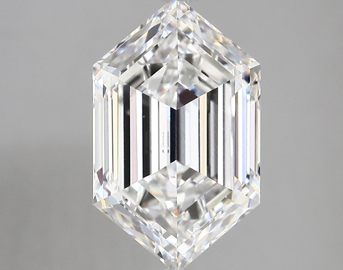 3.88 ct lab-grown Hexagonal Diamond