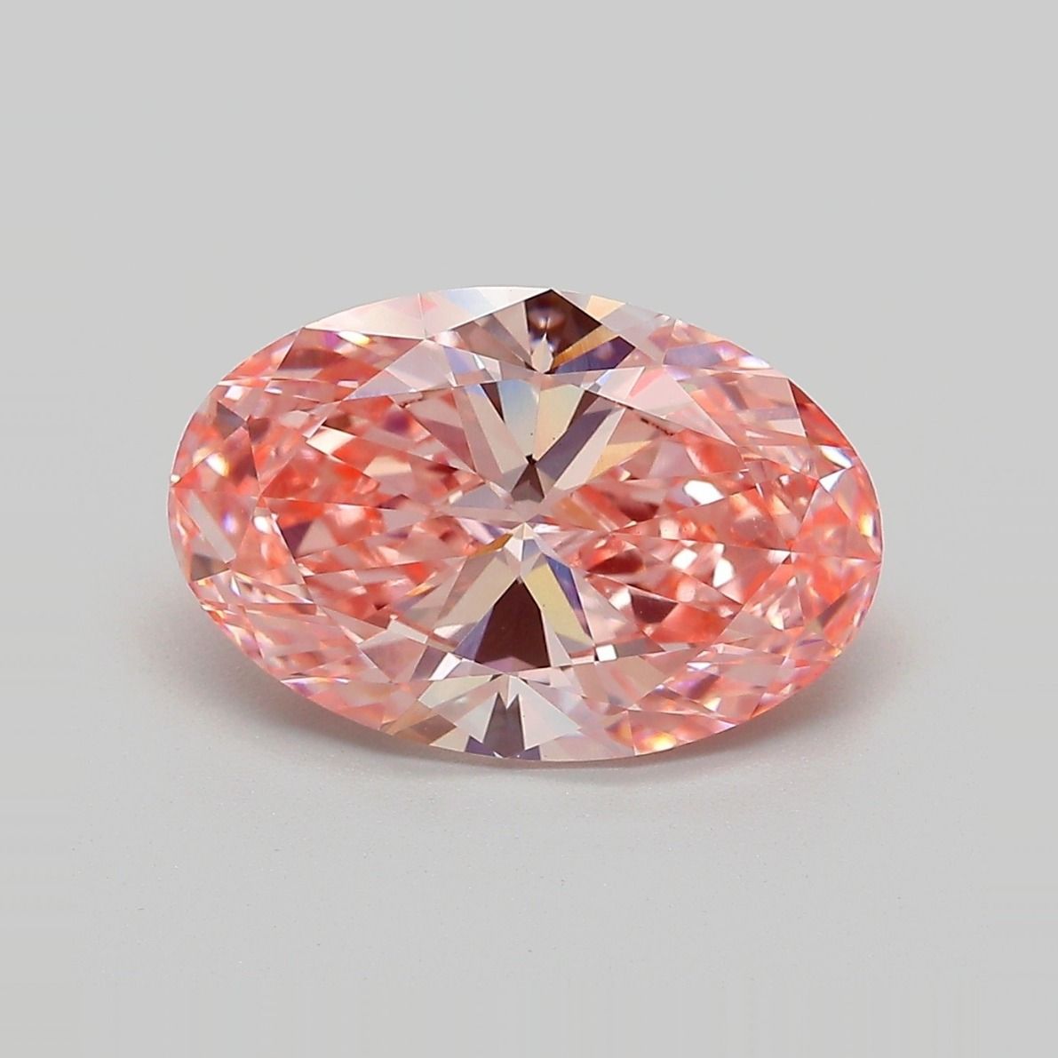 3.84 ct. oval Lab Grown Diamond front image