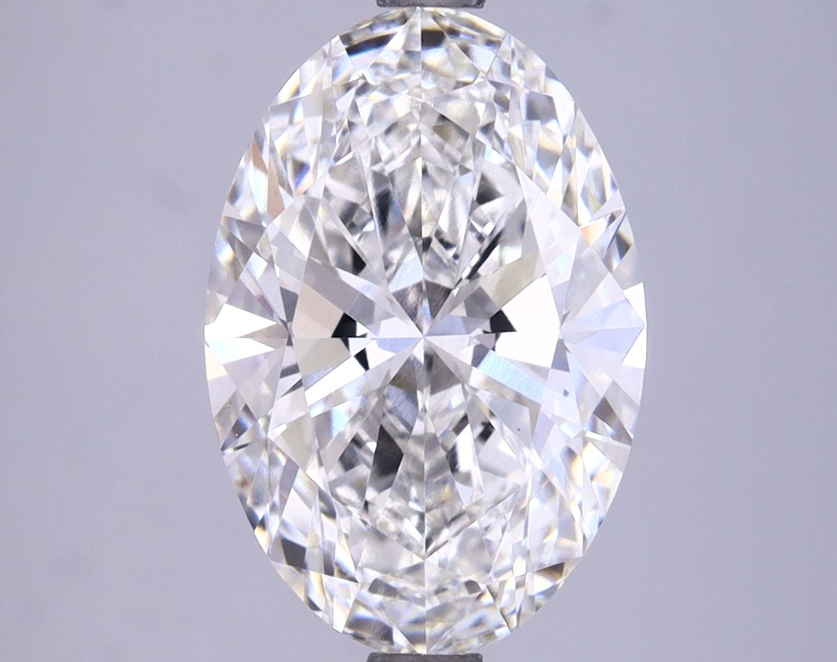 3.58 ct. oval Lab Grown Diamond front image