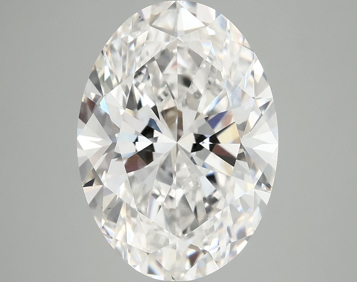 5.03 ct. oval Lab Grown Diamond front image