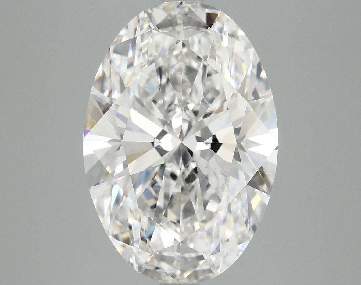 5.04 ct. oval Lab Grown Diamond front image