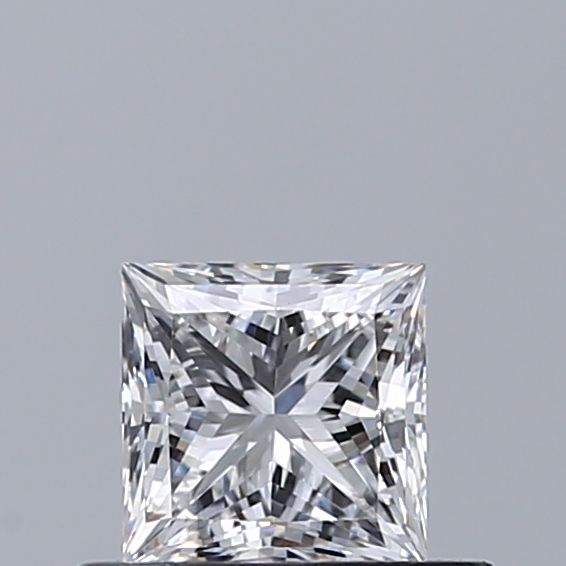 0.53 Carat D VVS1 Princess Lab Diamond