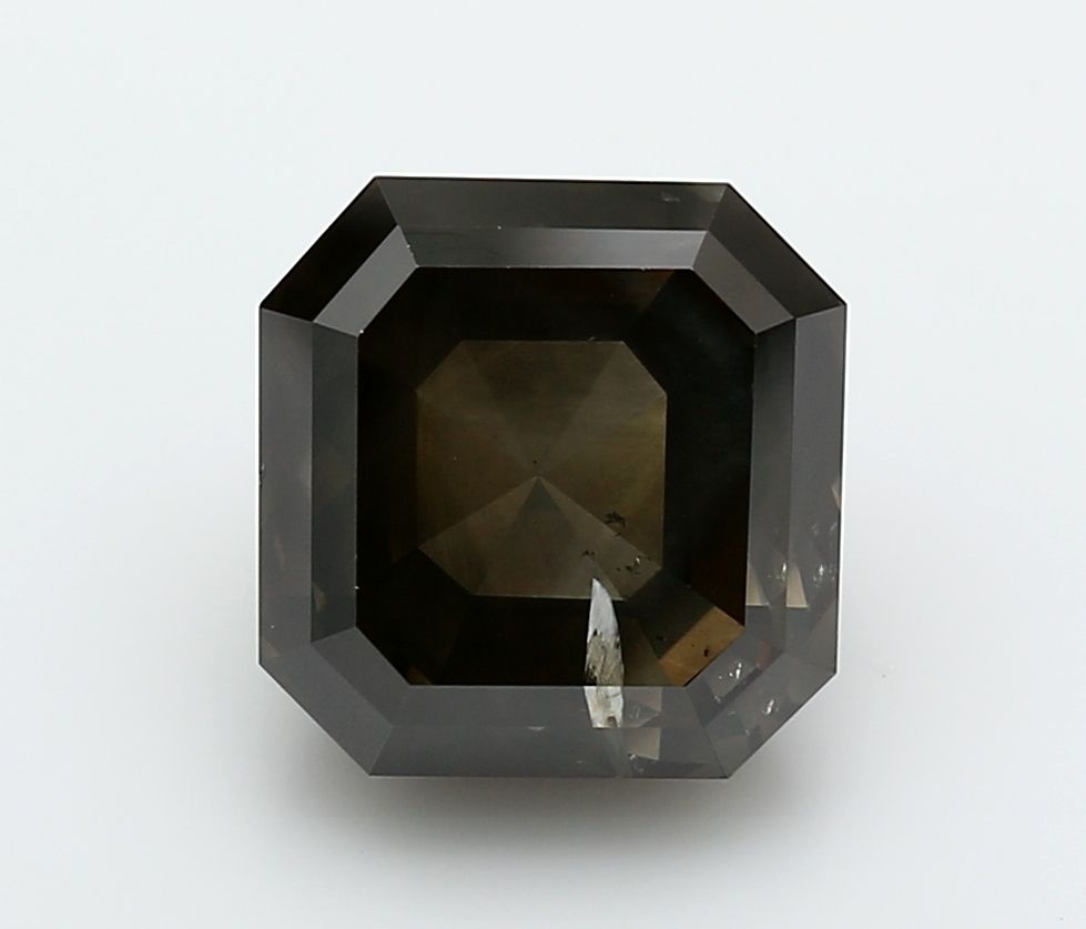 Diament 6.79 ct Fancy Dark Gray/I3
