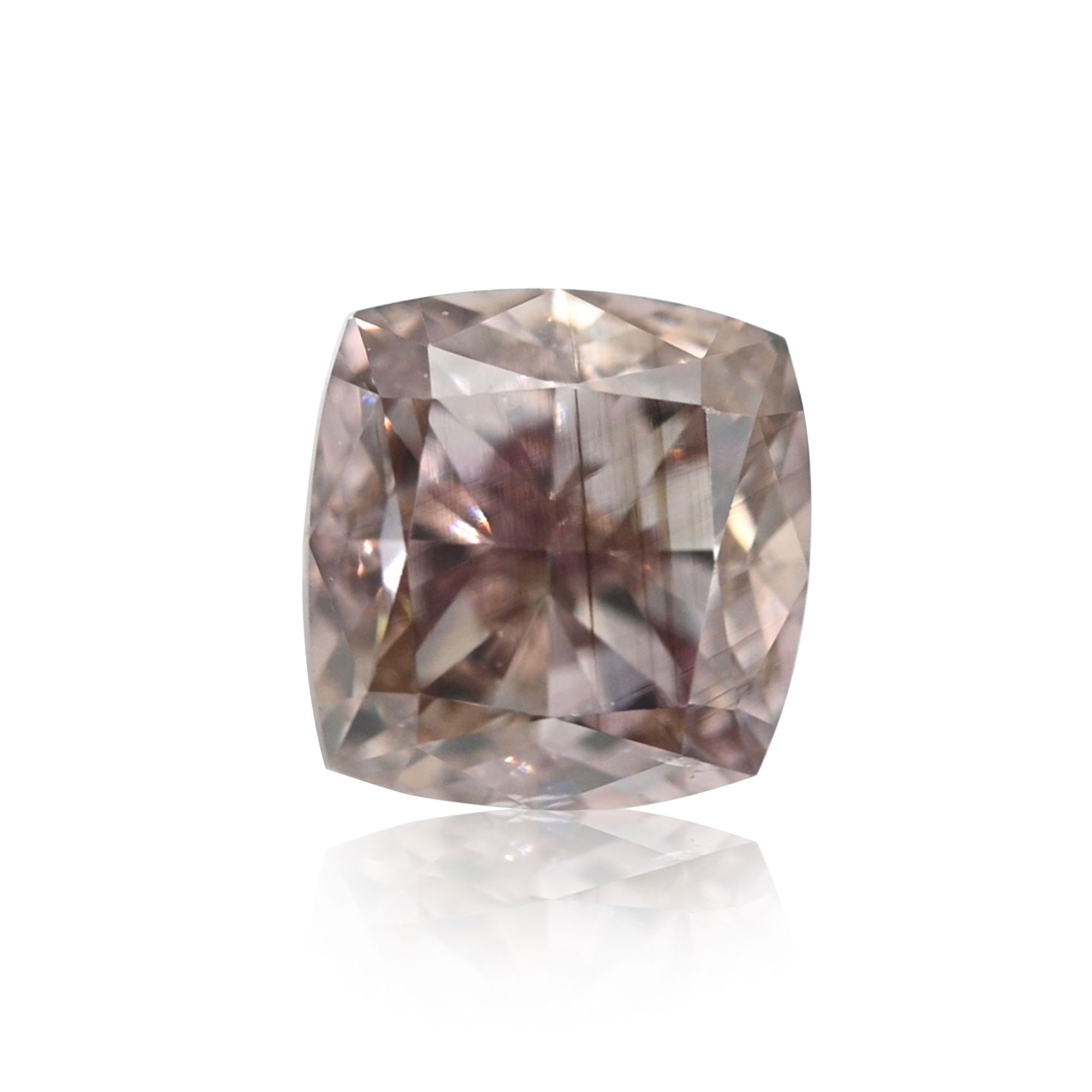 Diament 0.49 ct Fancy Pink Brown/SI1