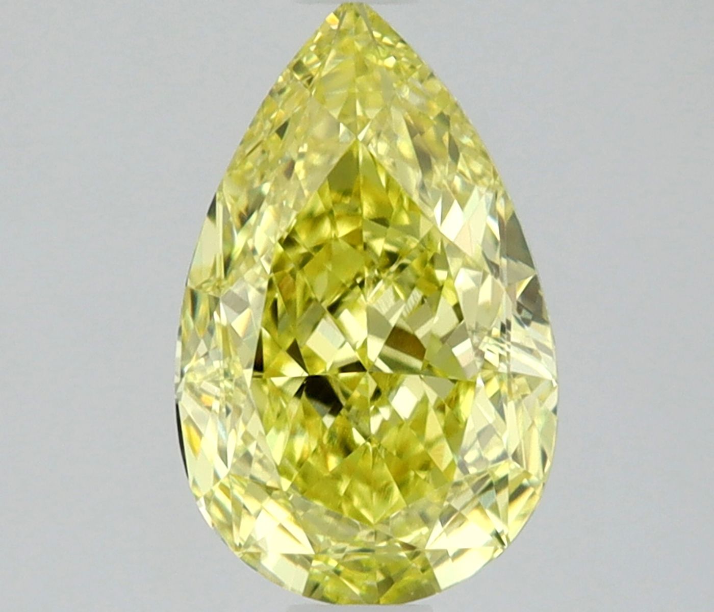 Diament 0.9 ct Fancy Intense Yellow/VS2