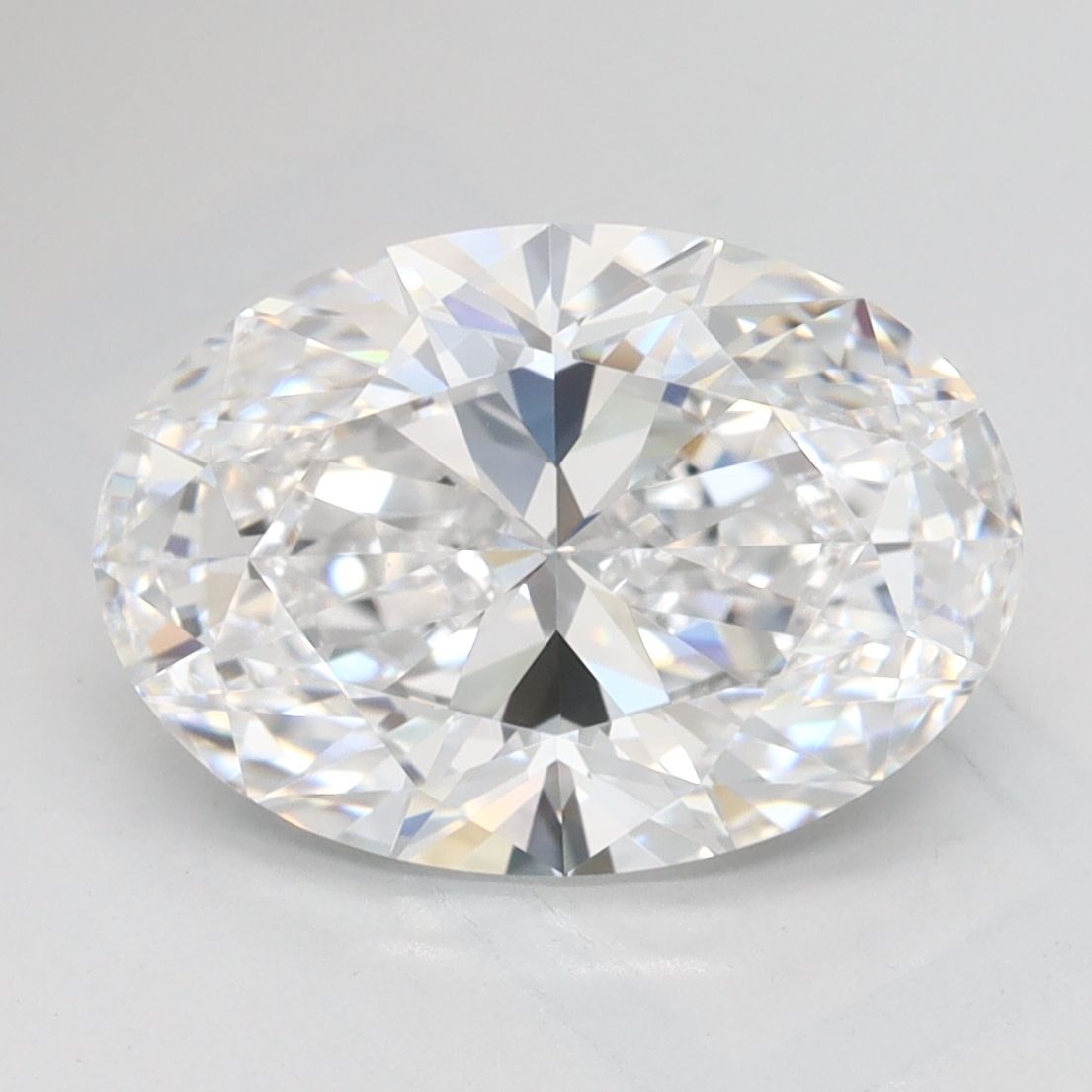 2.65 ct. oval Lab Grown Diamond front image