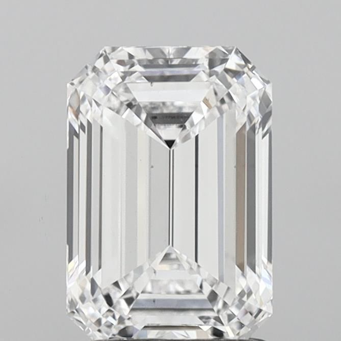 2.10 ct. emerald Lab Grown Diamond front image