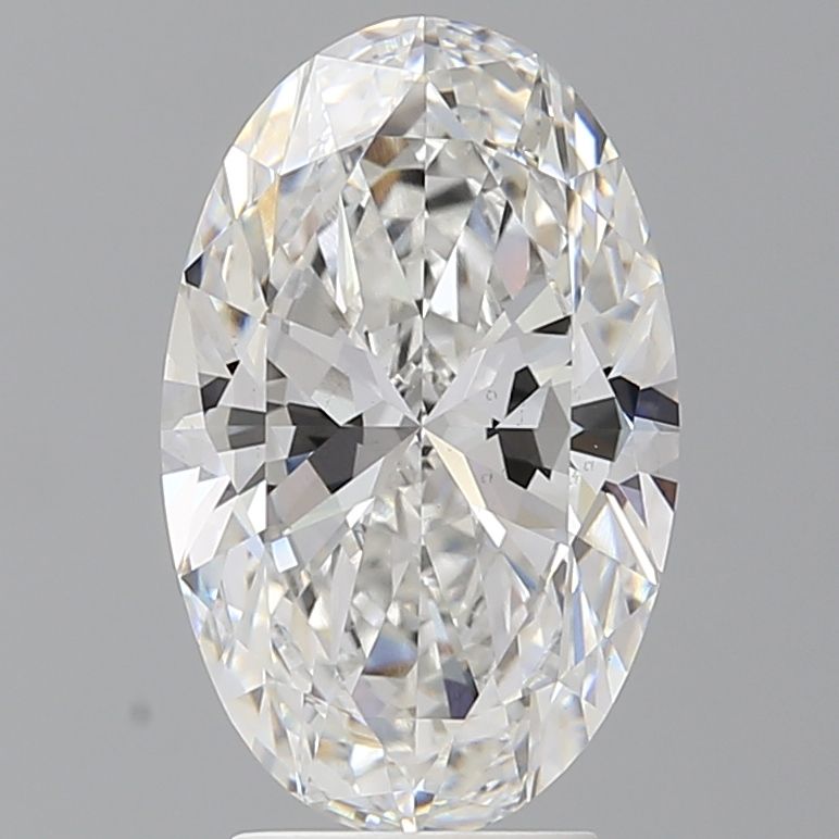 3.58 ct. oval Lab Grown Diamond front image