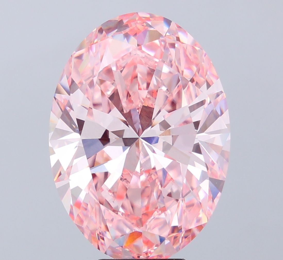 12.01 ct. oval Lab Grown Diamond front image