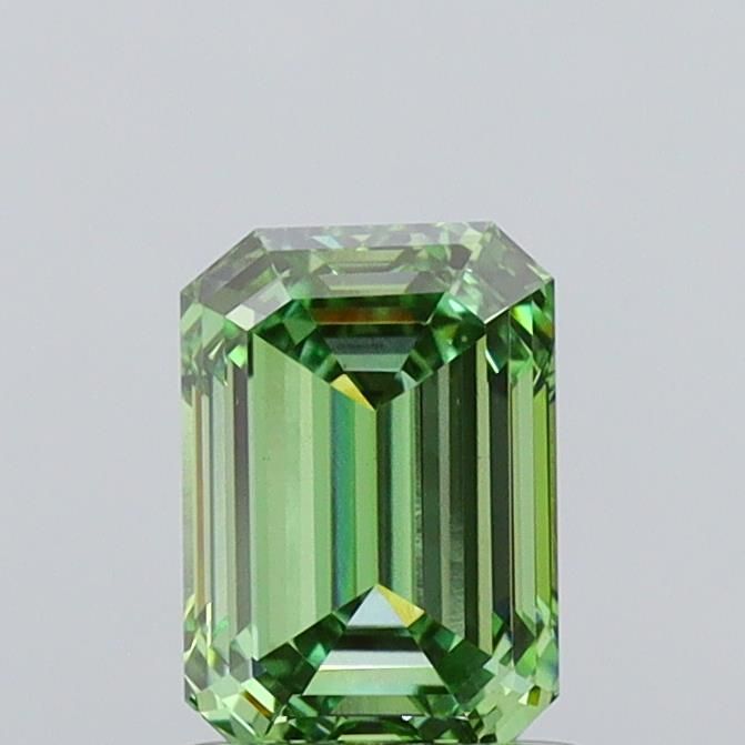 1.45 CT Fancy Vivid Green EMERALD