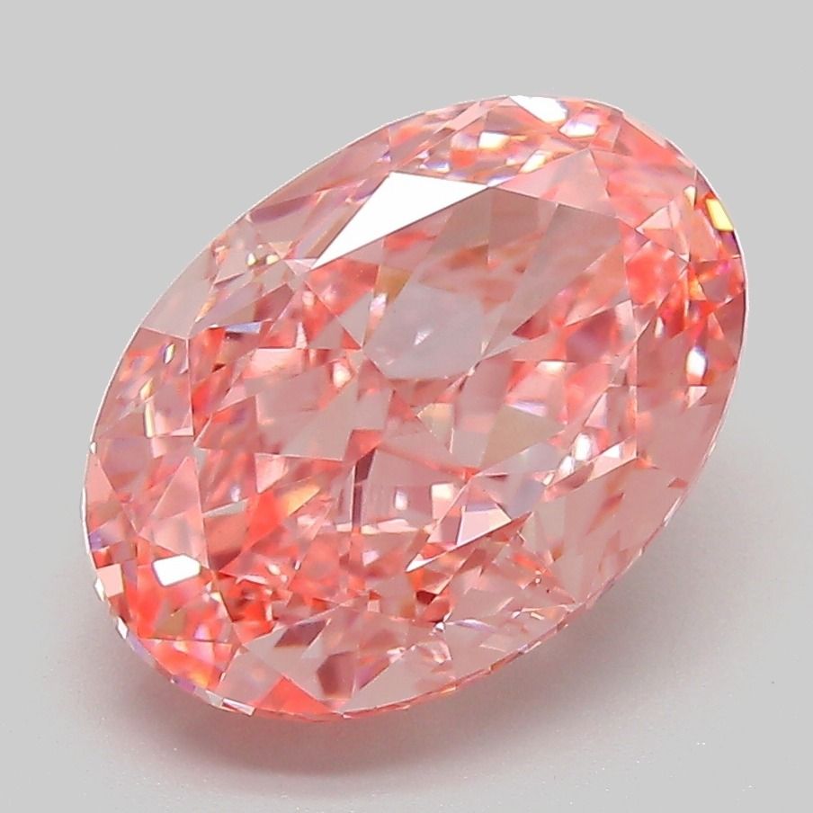 4.17 ct. oval Lab Grown Diamond front image