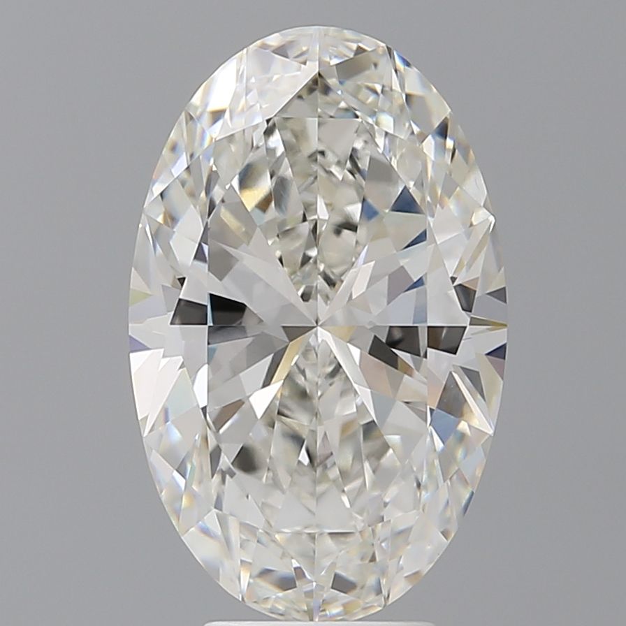 5.54 ct. oval Lab Grown Diamond front image