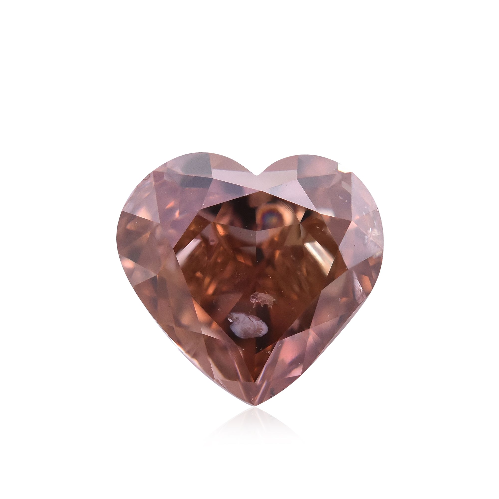 Diament 1.02 ct Fancy Deep Brown Pink/