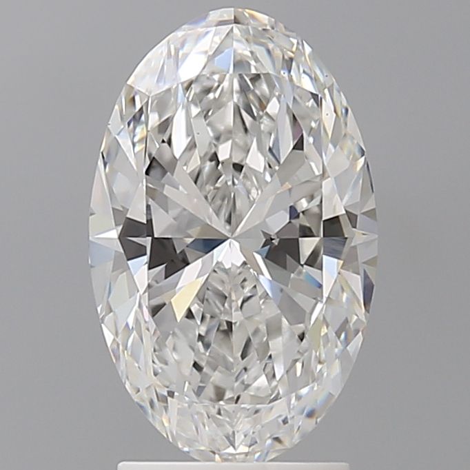 2.57 ct. oval Lab Grown Diamond front image