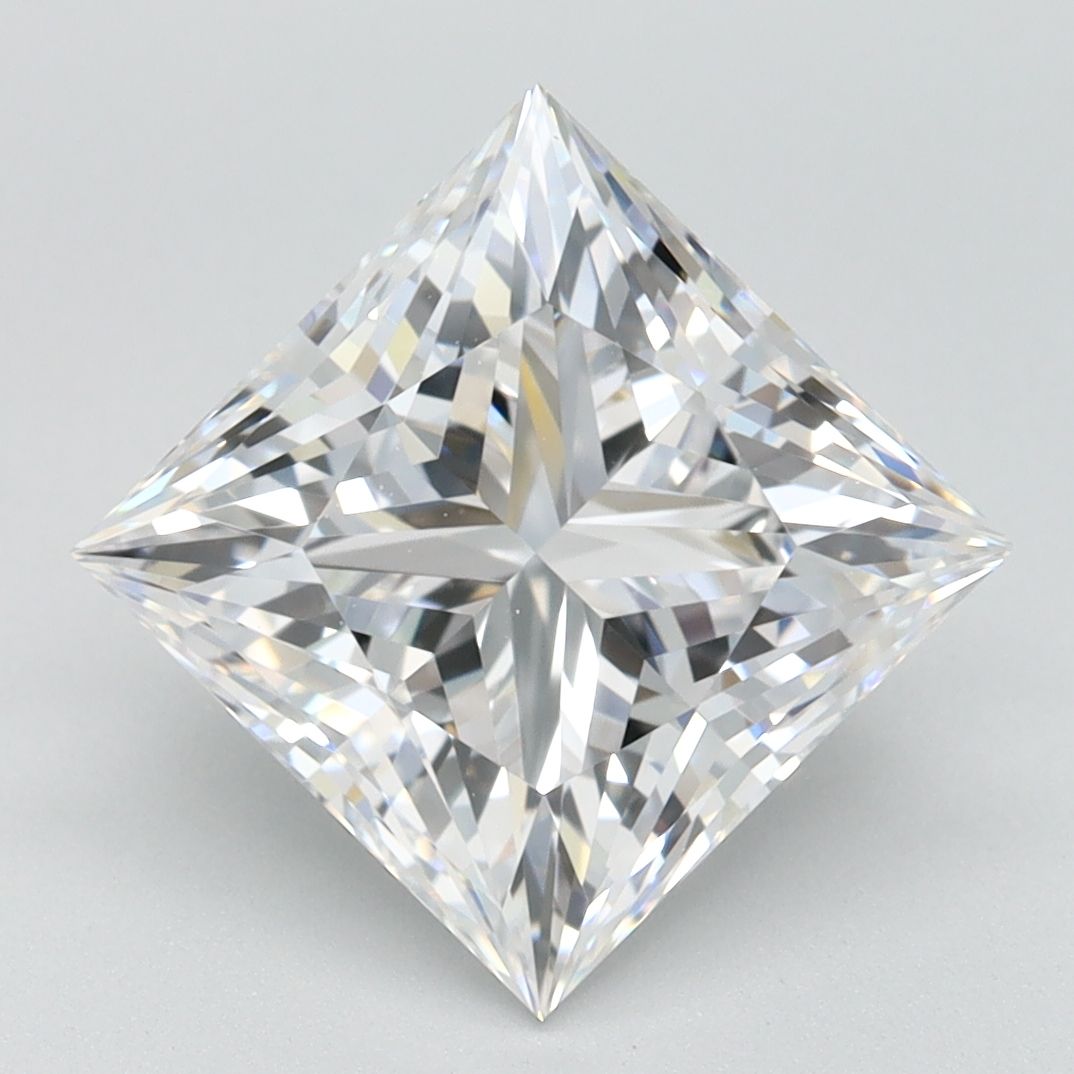 3.08 ct. princess Lab Grown Diamond front image