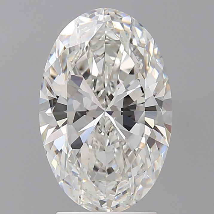 3.01 ct. oval Lab Grown Diamond front image