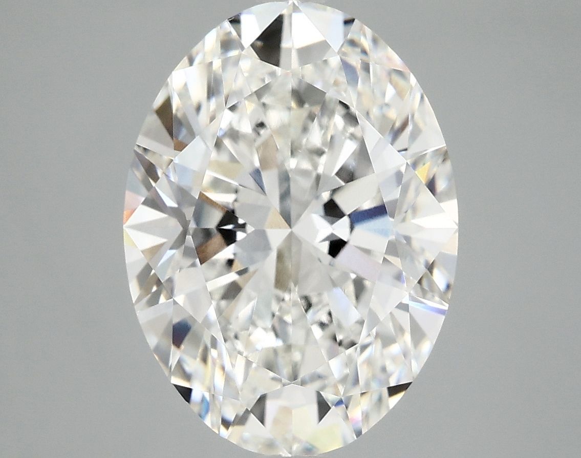 5.01 ct. oval Lab Grown Diamond front image