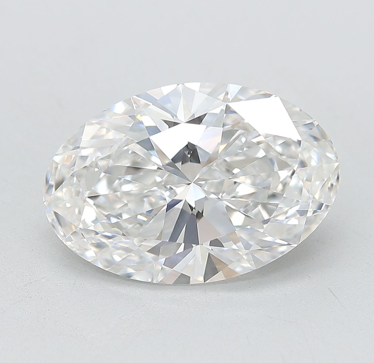 4.02 ct. oval Lab Grown Diamond front image