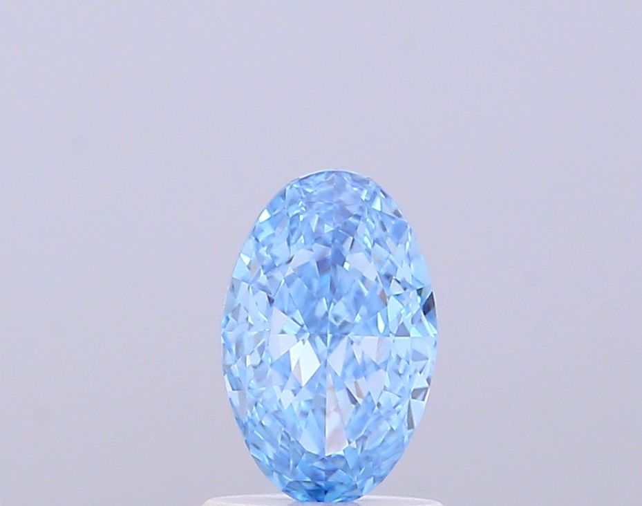 1.0 CT Fancy Vivid Blue OVAL