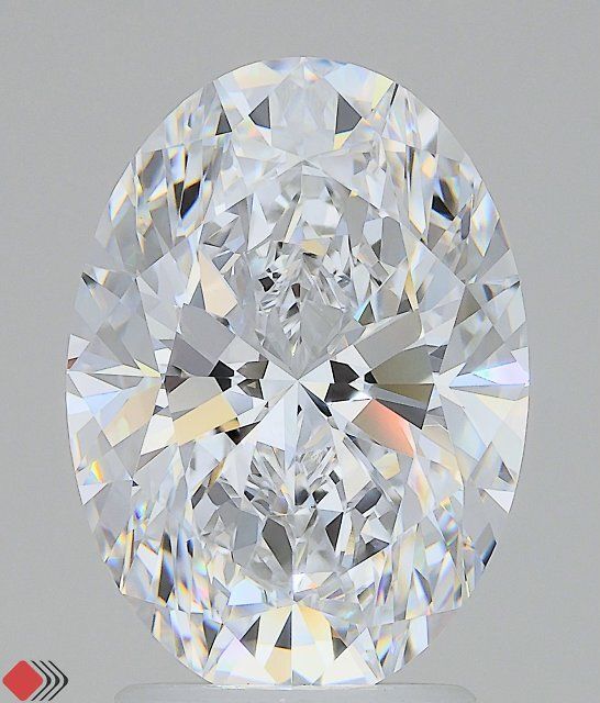 3.08 ct. oval Lab Grown Diamond front image