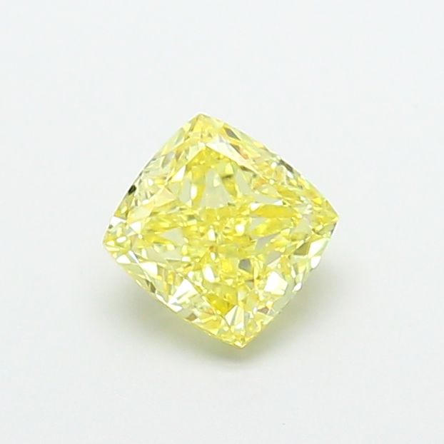 1.06 CT Fancy Intense Yellow CUSHION MODIFIED