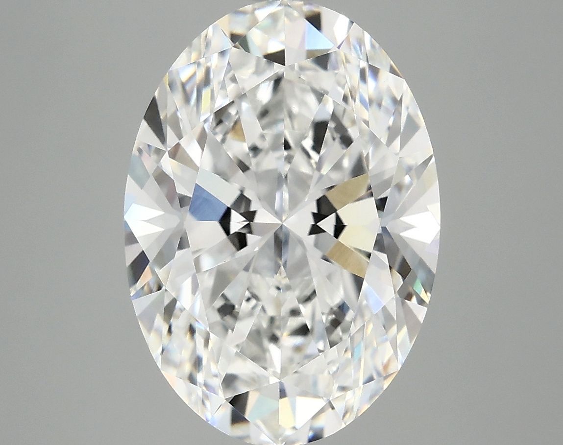 5.09 ct. oval Lab Grown Diamond front image