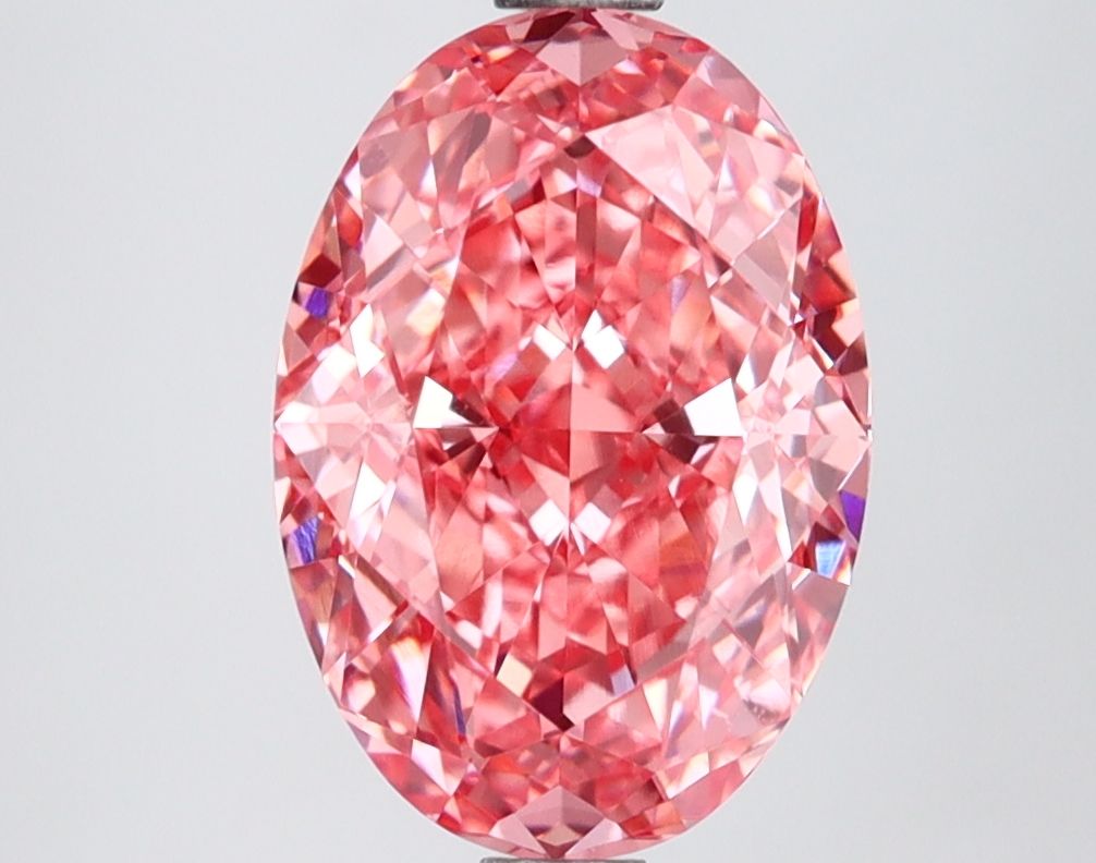 3.03 ct. oval Lab Grown Diamond front image