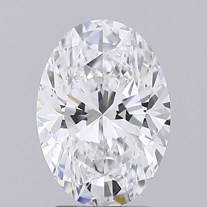 2.55 ct. oval Lab Grown Diamond front image