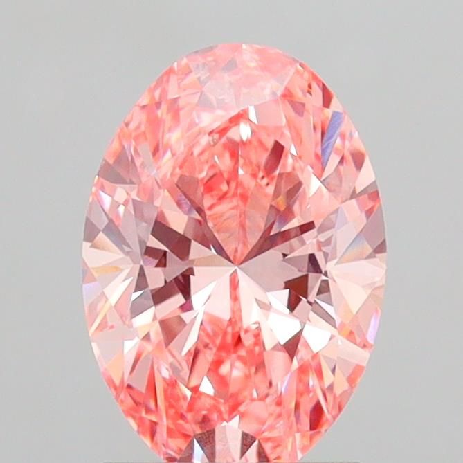 1.92 CT Fancy Vivid Pink OVAL