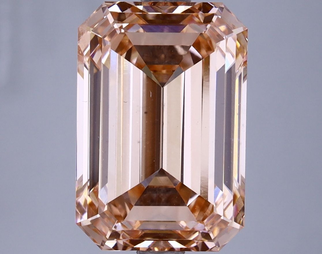 5.14 ct. emerald Lab Grown Diamond front image