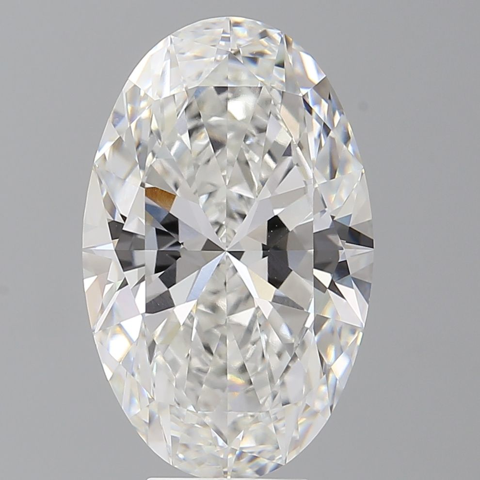 7.08 ct. oval Lab Grown Diamond front image