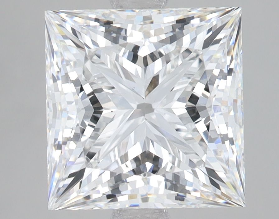 4.09 ct. princess Lab Grown Diamond front image