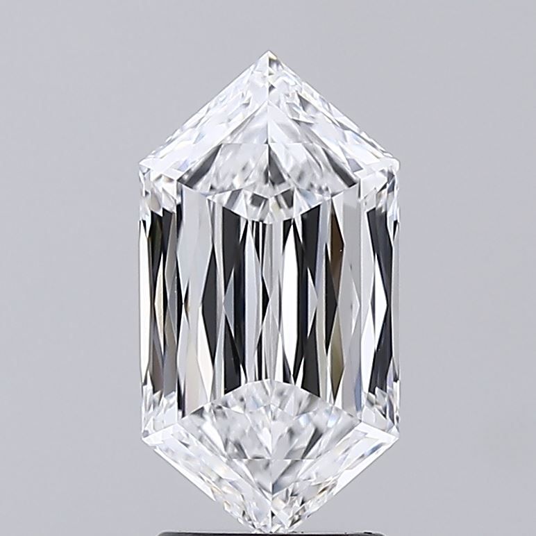 2.54 ct lab-grown Hexagonal Diamond